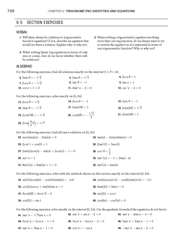 Algebra and Trigonometry - Front Matter 768